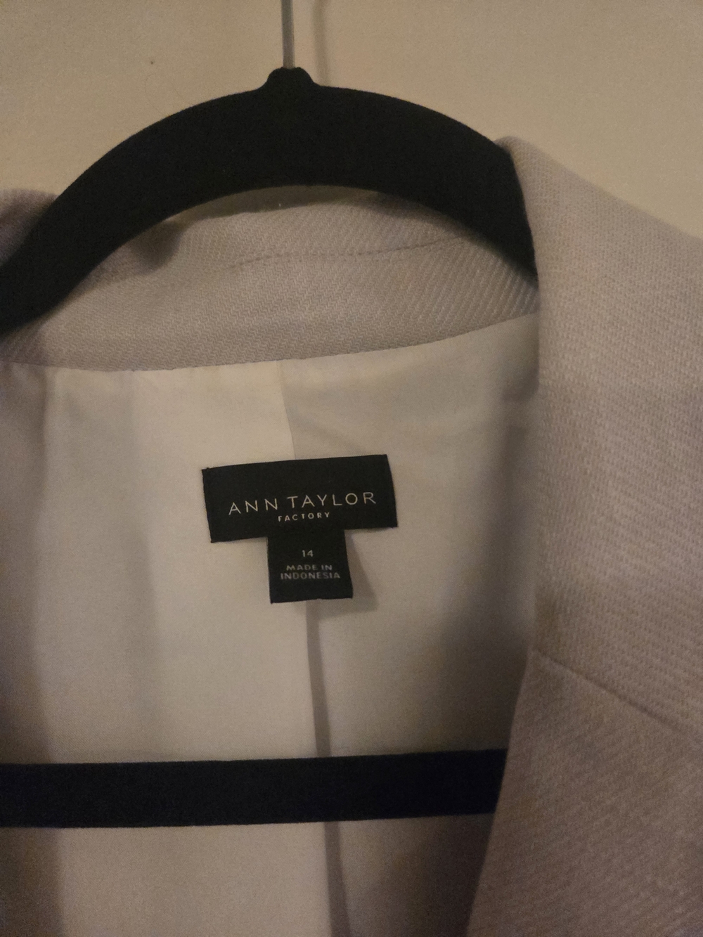 Winter White Blazer
